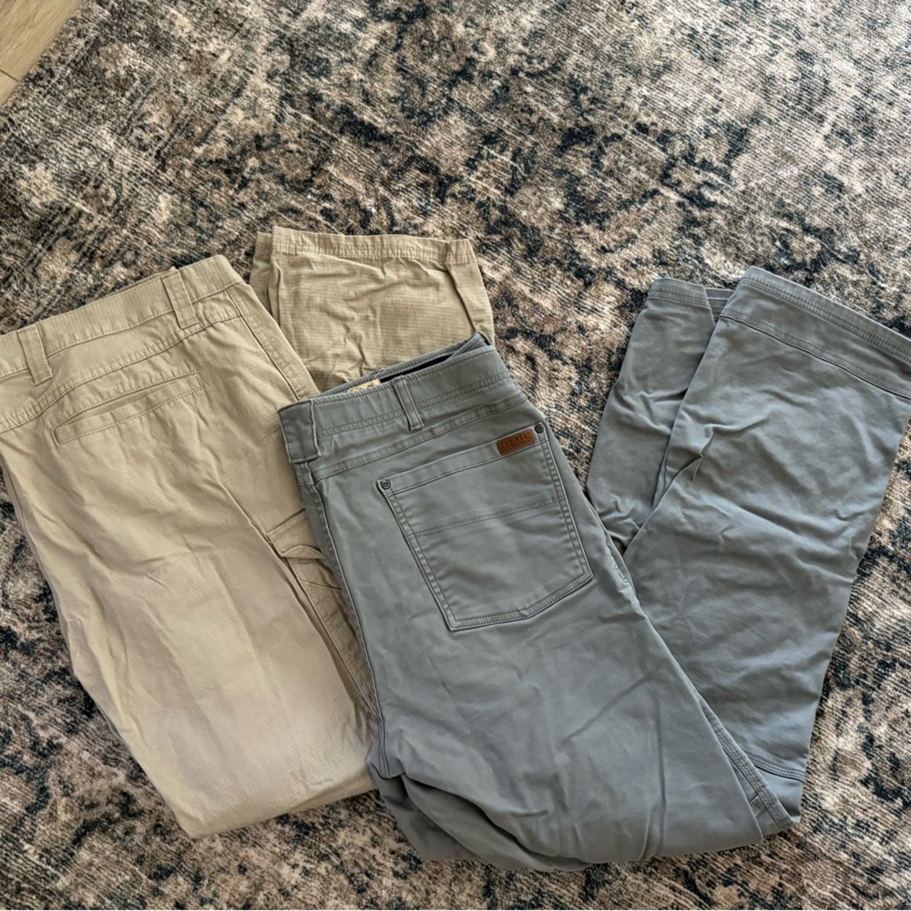 RedHead Men's Cargo Pants - Gray and Tan